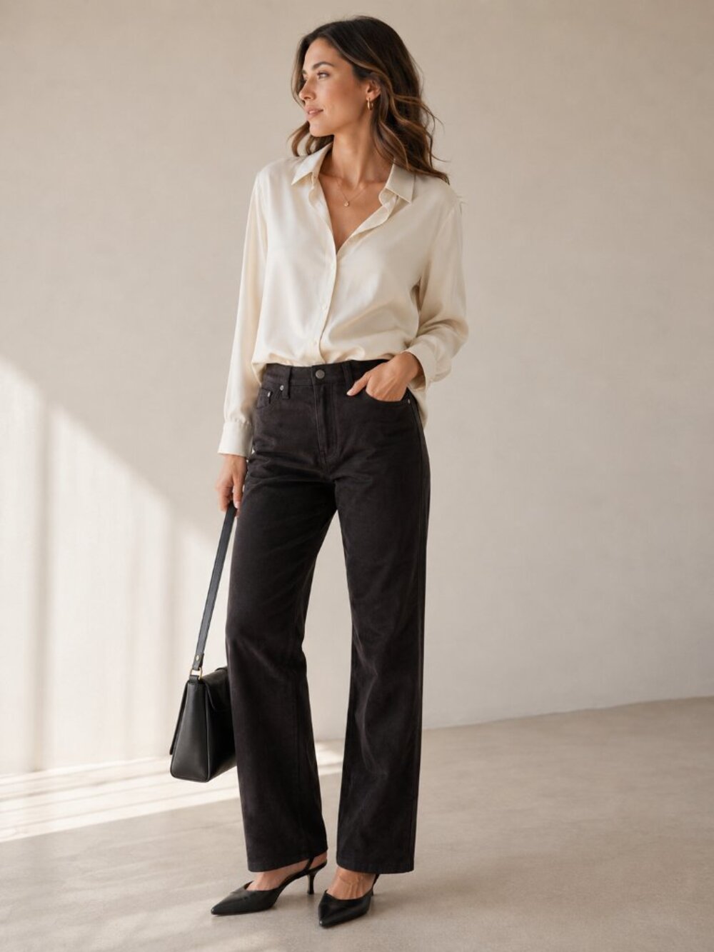 NWT Banana Republic Factory Vegan Faux Suede High Rise Pants 29